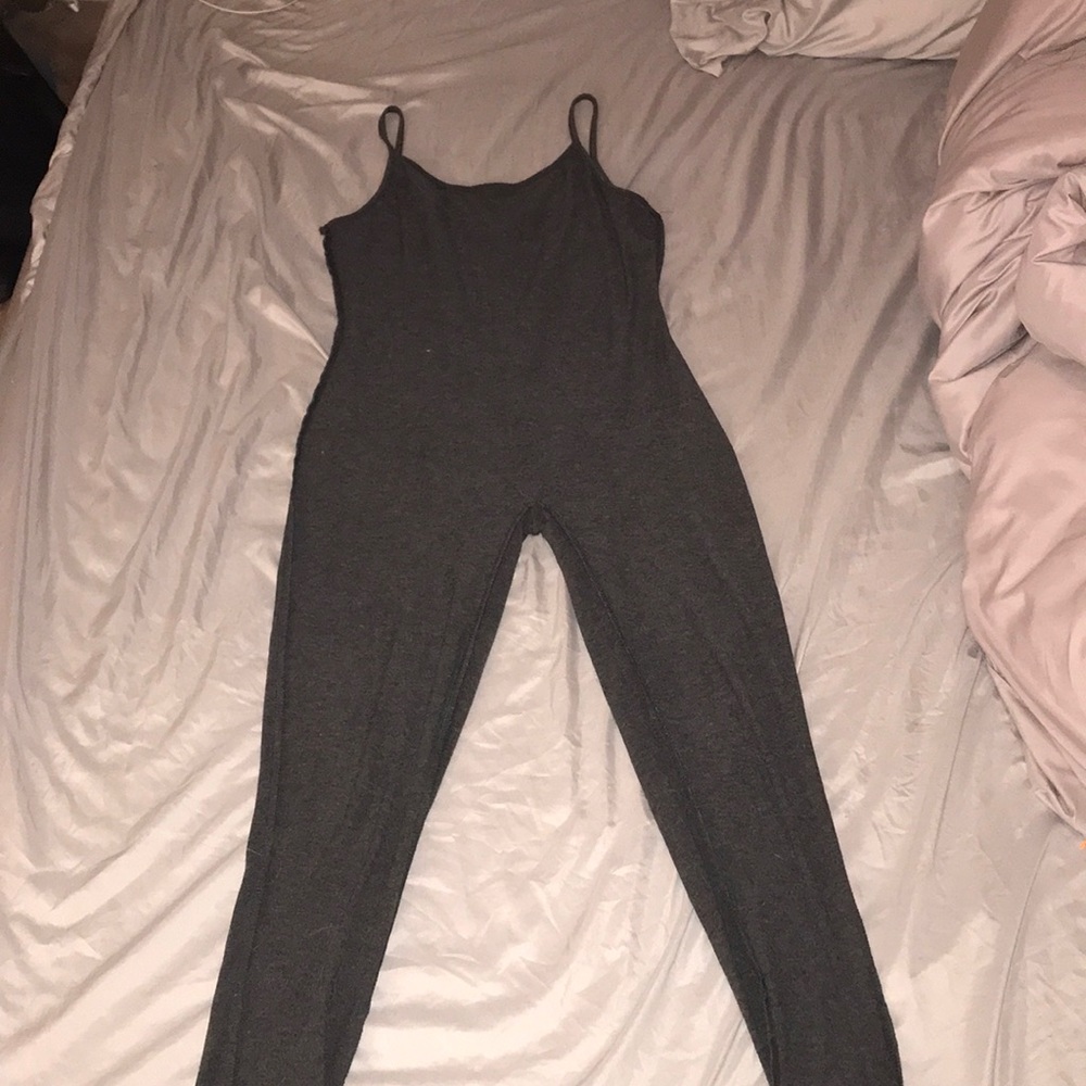Grey jumpsuit